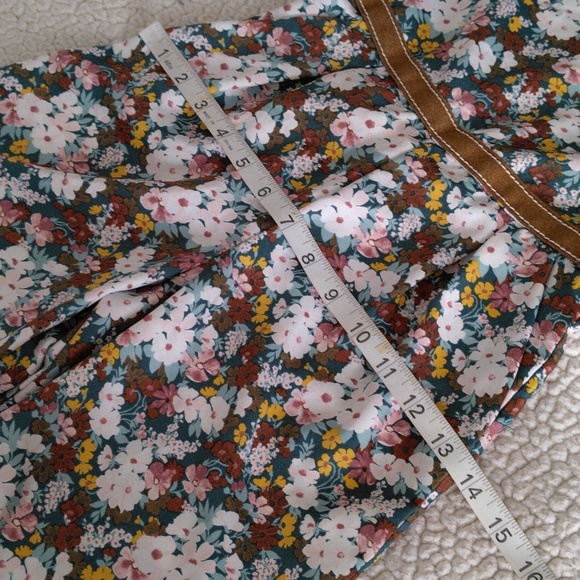 Janie & Jack Girl's Size 5 Paisley Floral Ruffle Sleeveless Button Back … - Picture 9 of 16